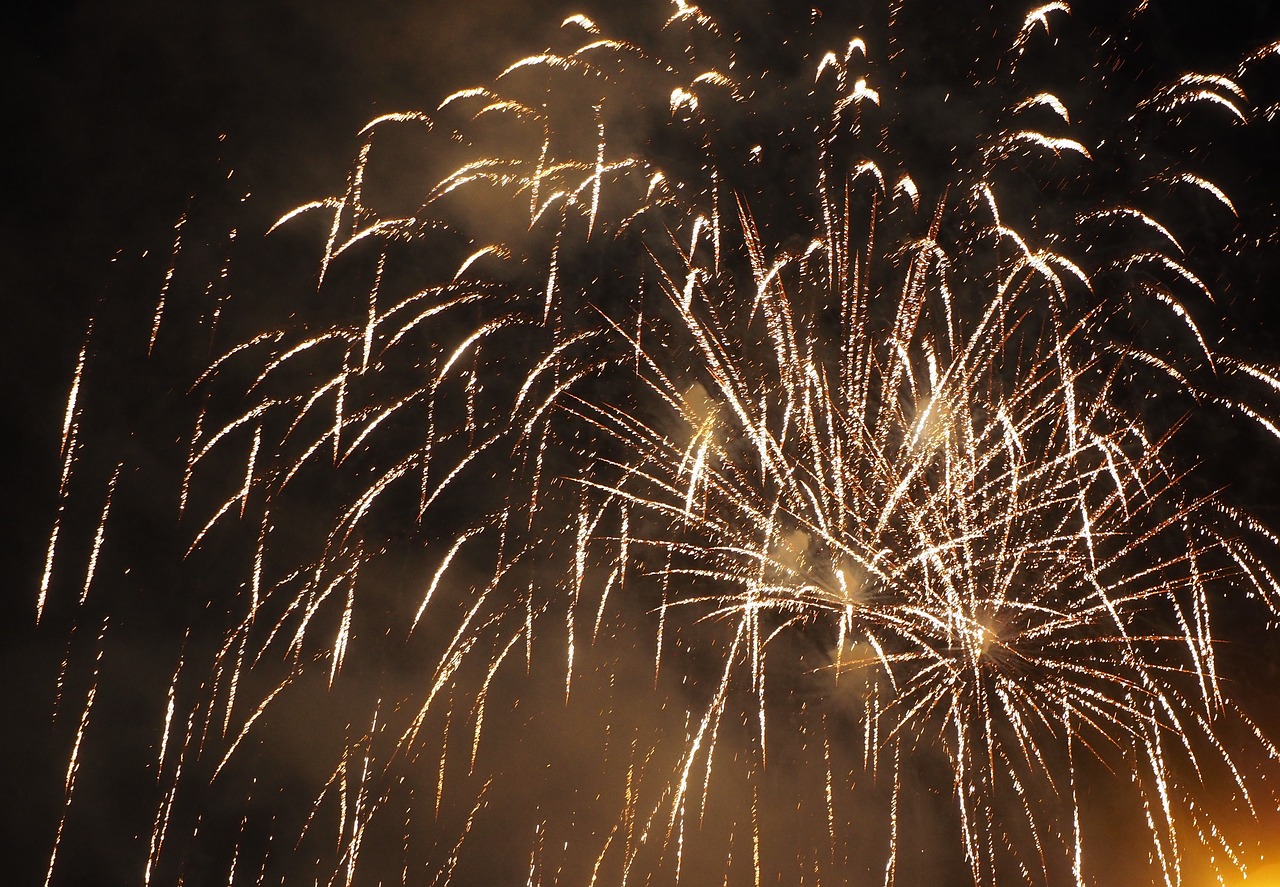 fireworks weco fair free photo