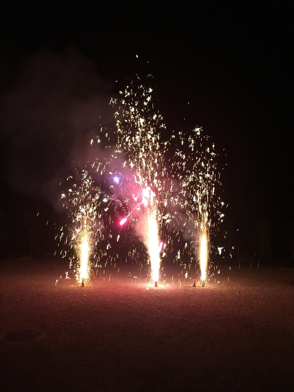 fireworks volcano light free photo