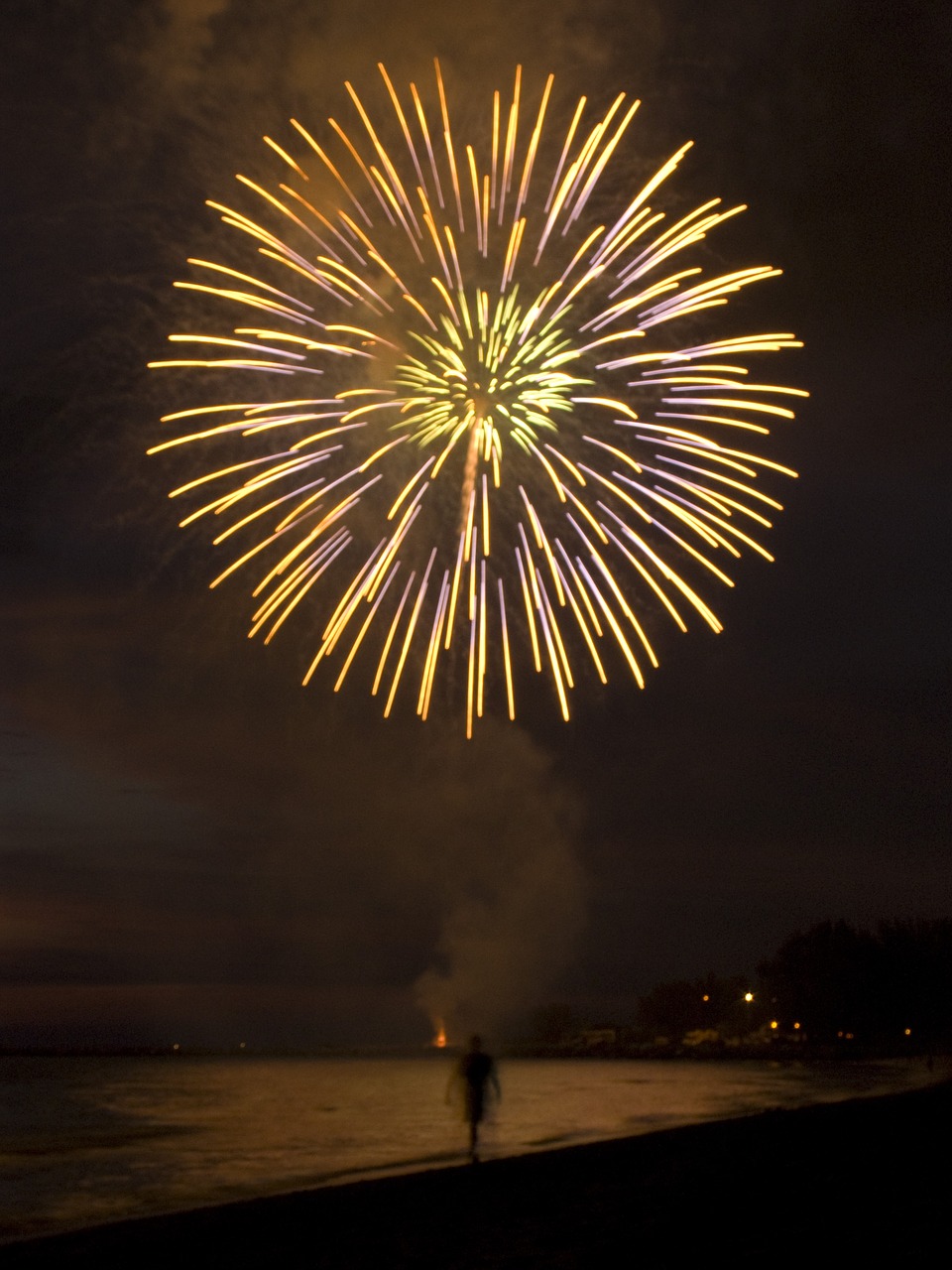 fireworks white fire white sparks free photo