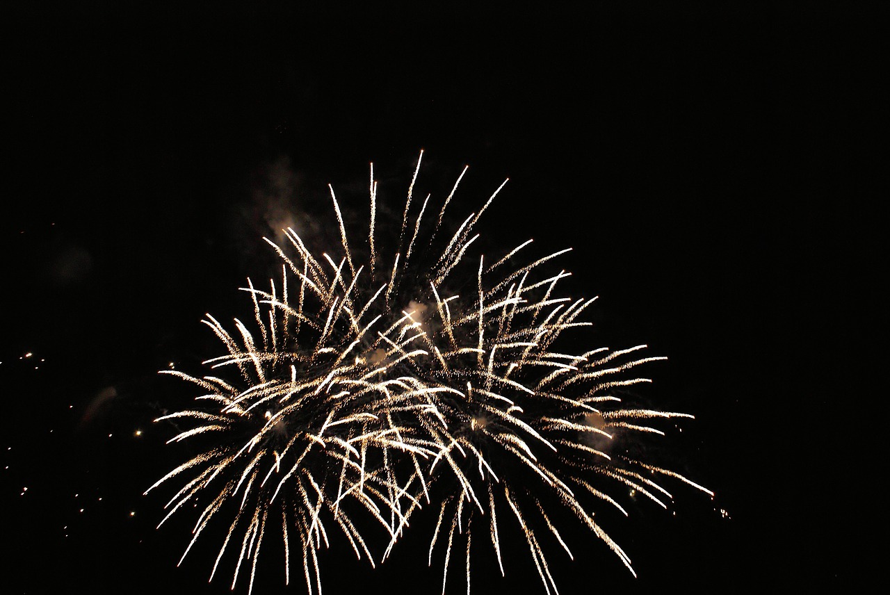 fireworks celebration the eruption free photo