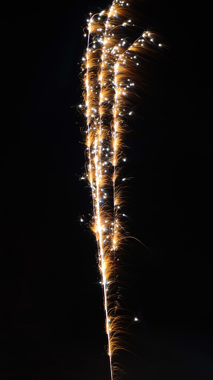 fireworks new year's eve night free photo