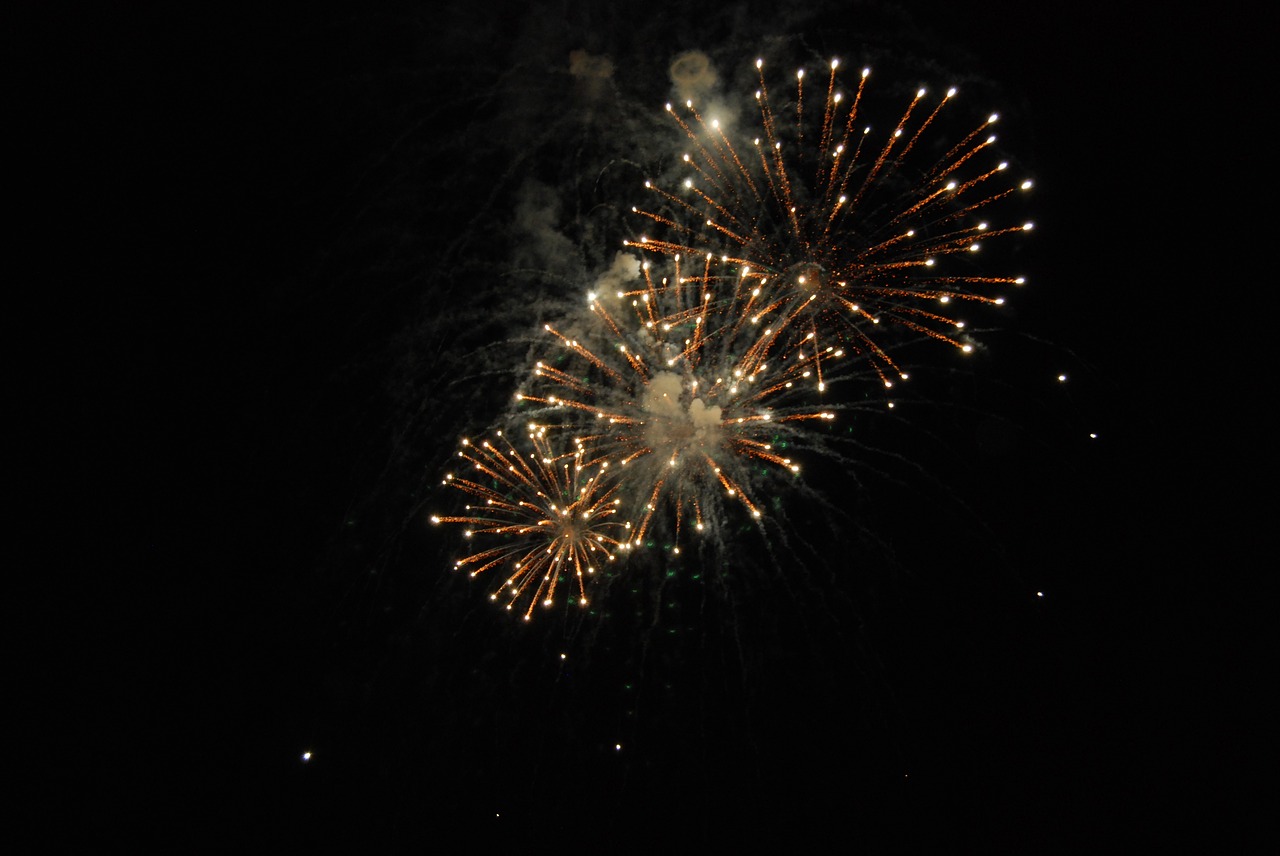 fireworks night pyrotechnics free photo