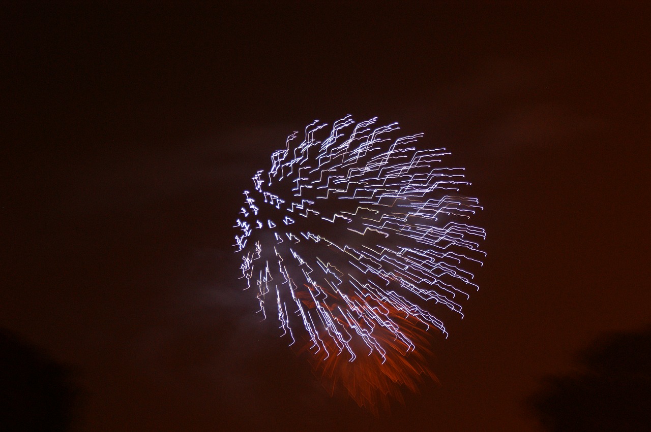 fireworks display celebration free photo