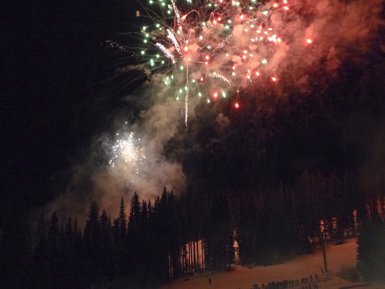 fireworks sylvester rockets free photo