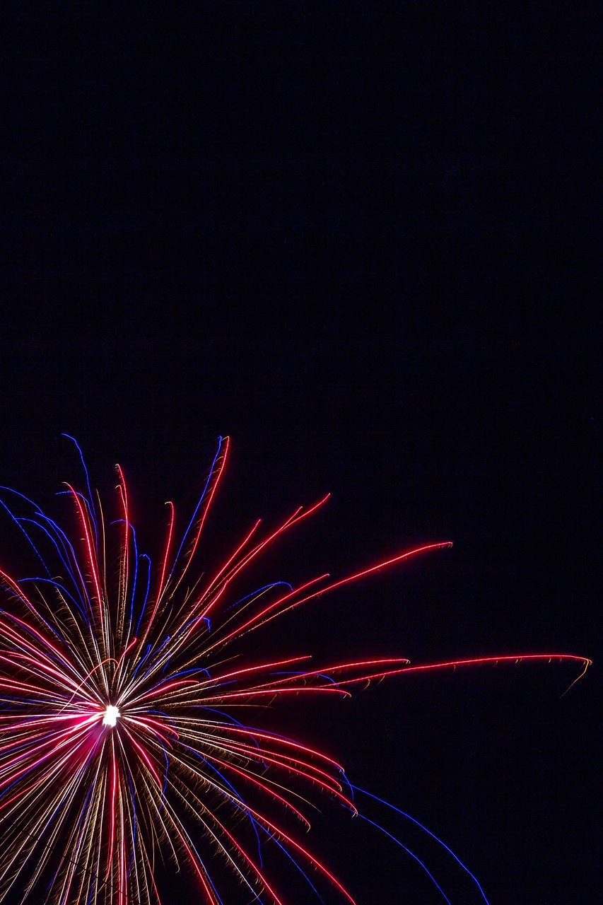 fireworks starburst celebration free photo