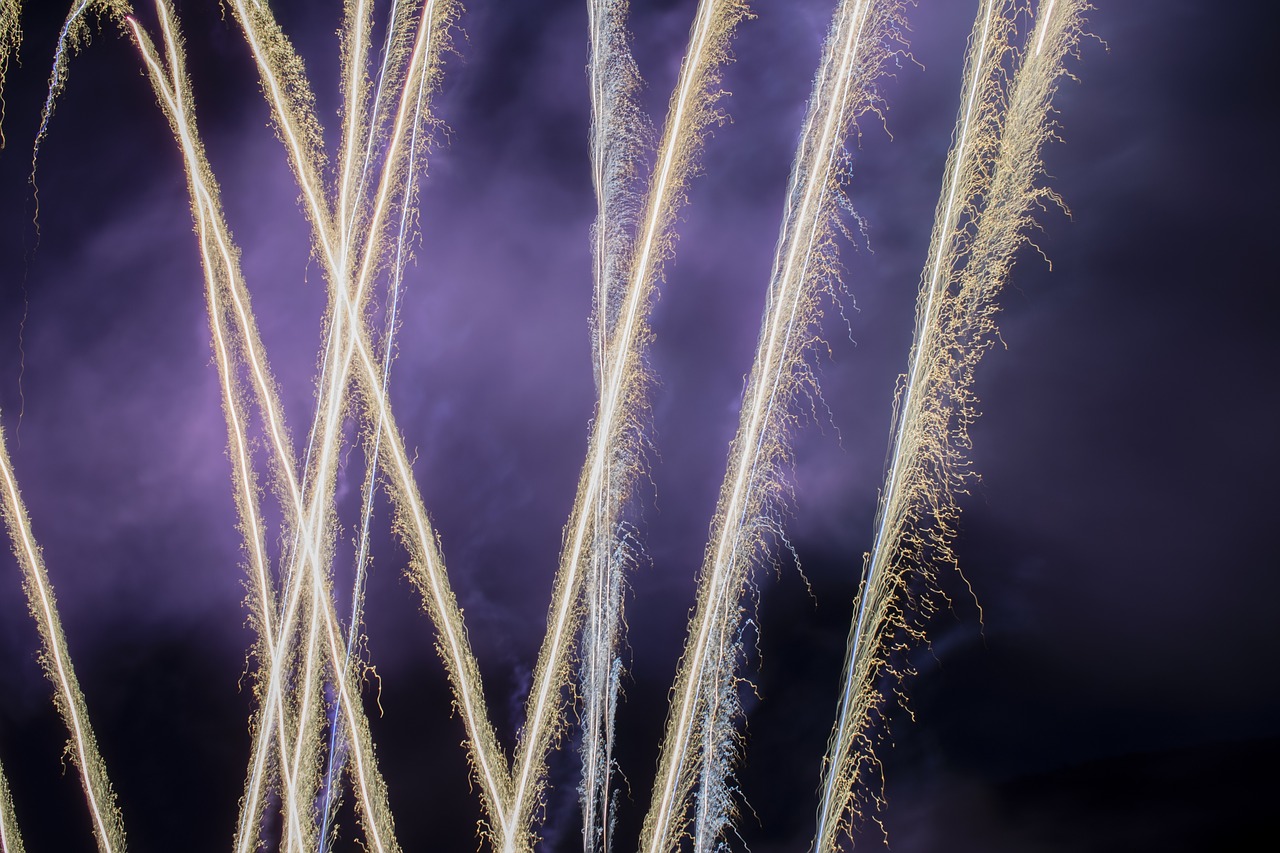 fireworks  rocket  pyrotechnics free photo