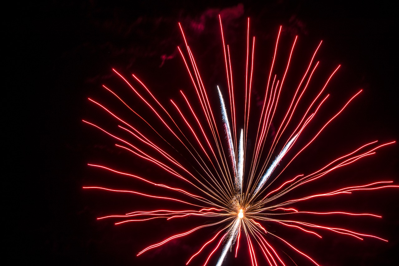 fireworks  pyrotechnics  light free photo