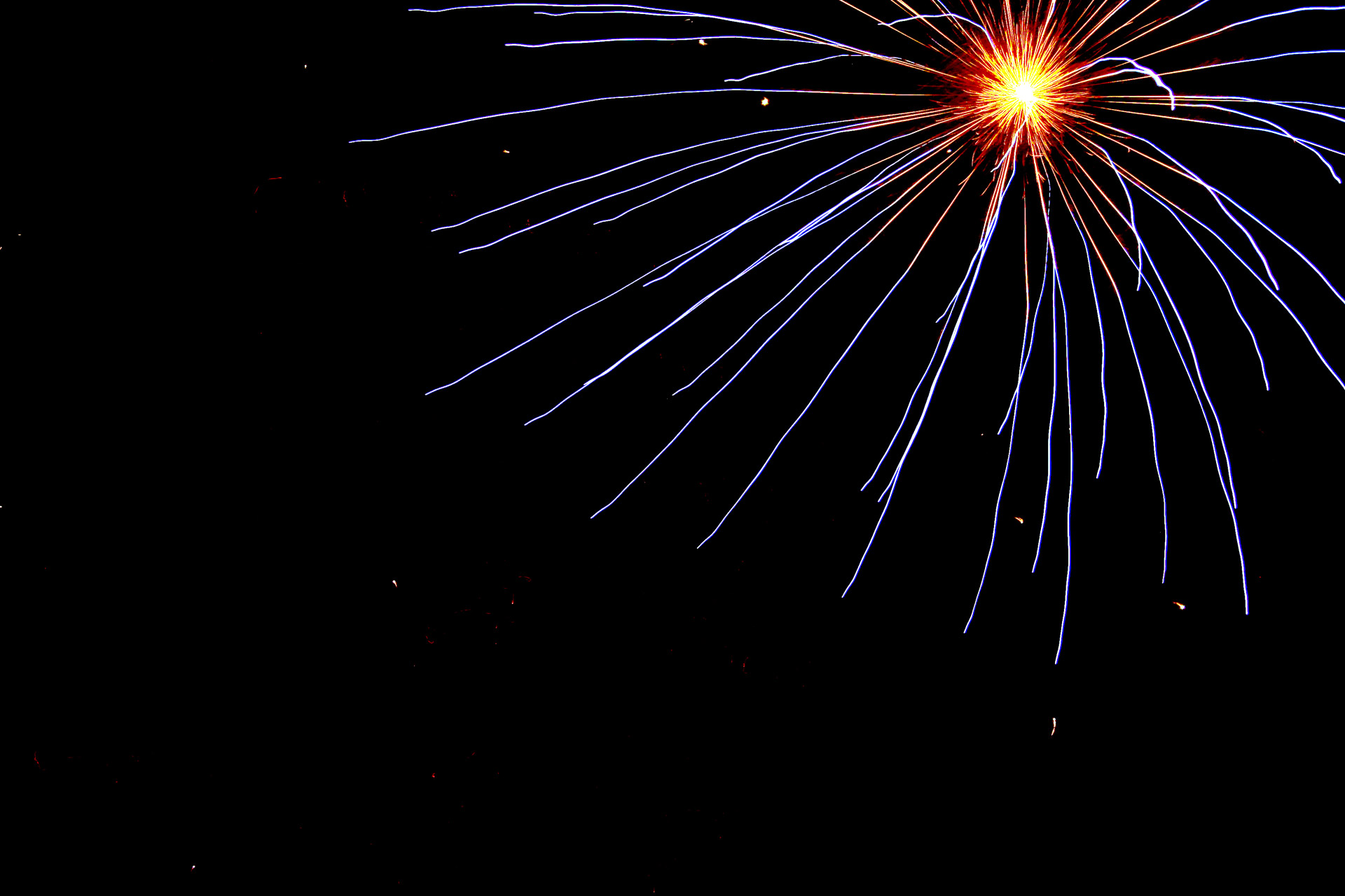 fireworks object holiday free photo