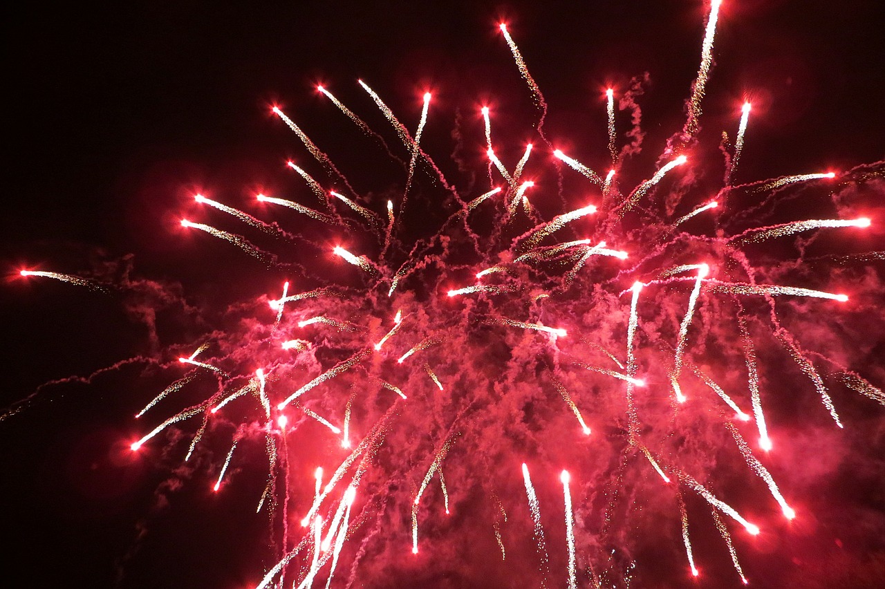 fireworks celebration new year's eve free photo