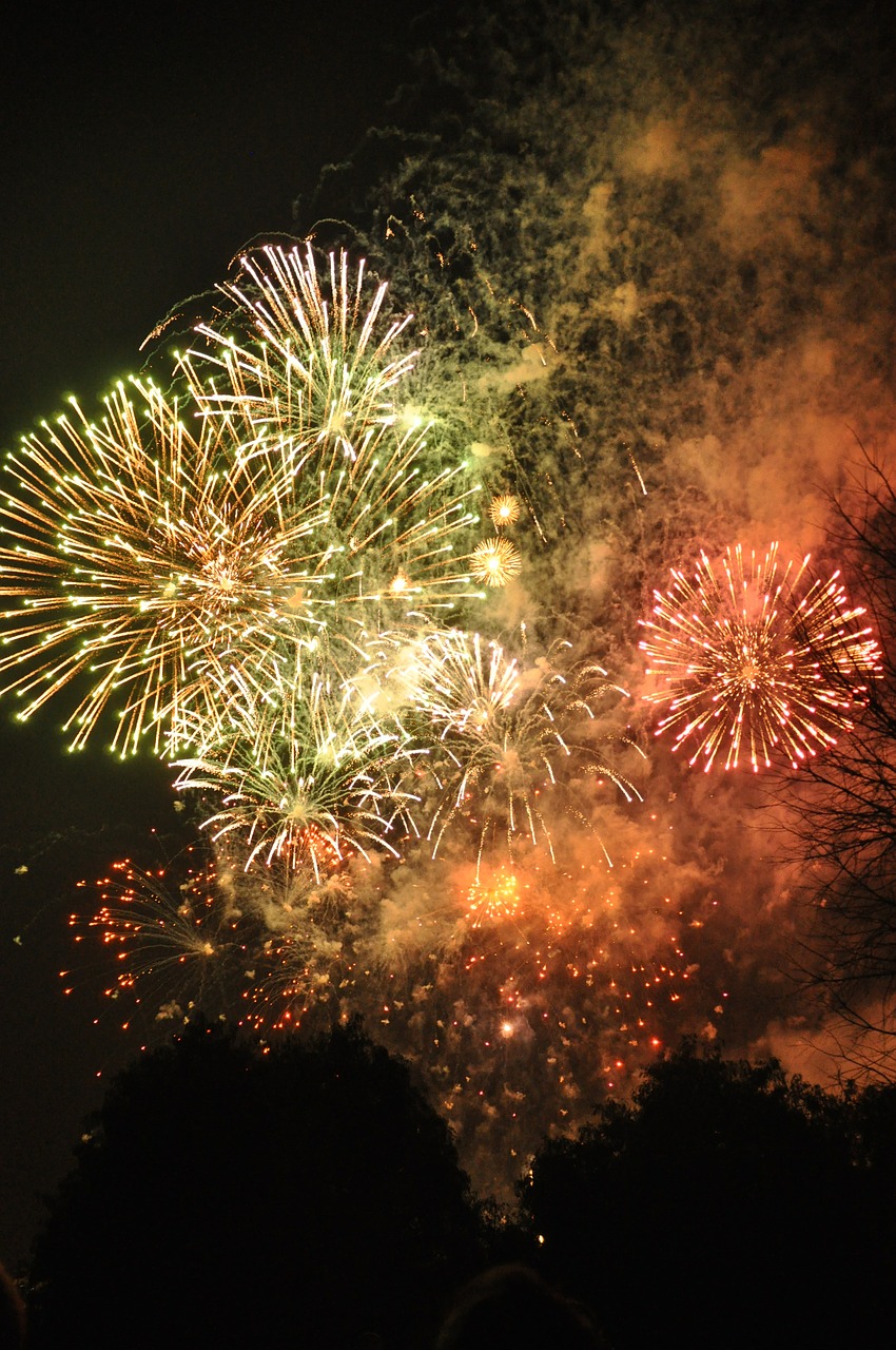 fireworks fire festival free photo
