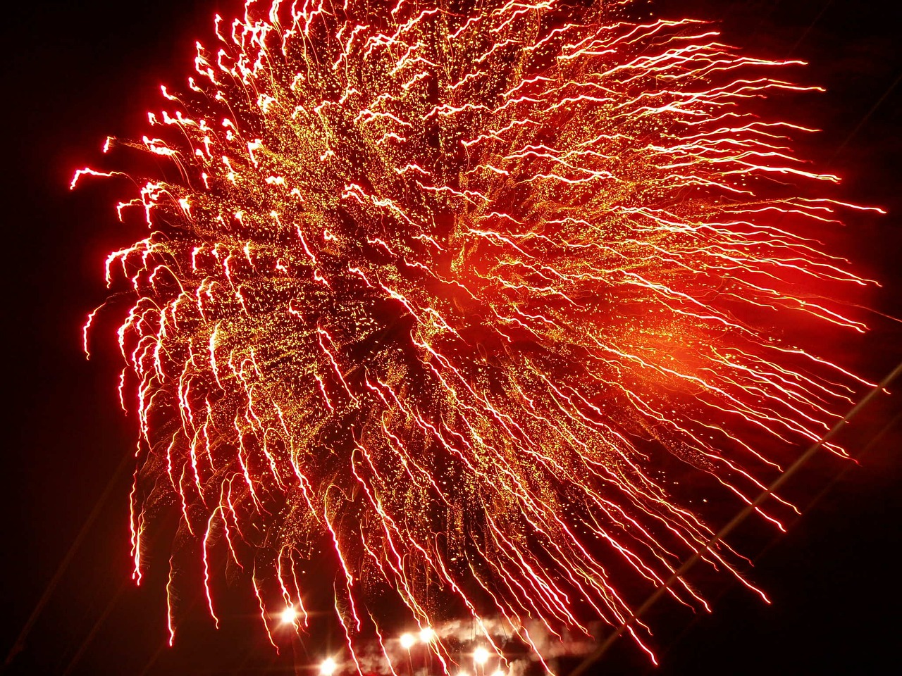 fireworks celebration rocket free photo