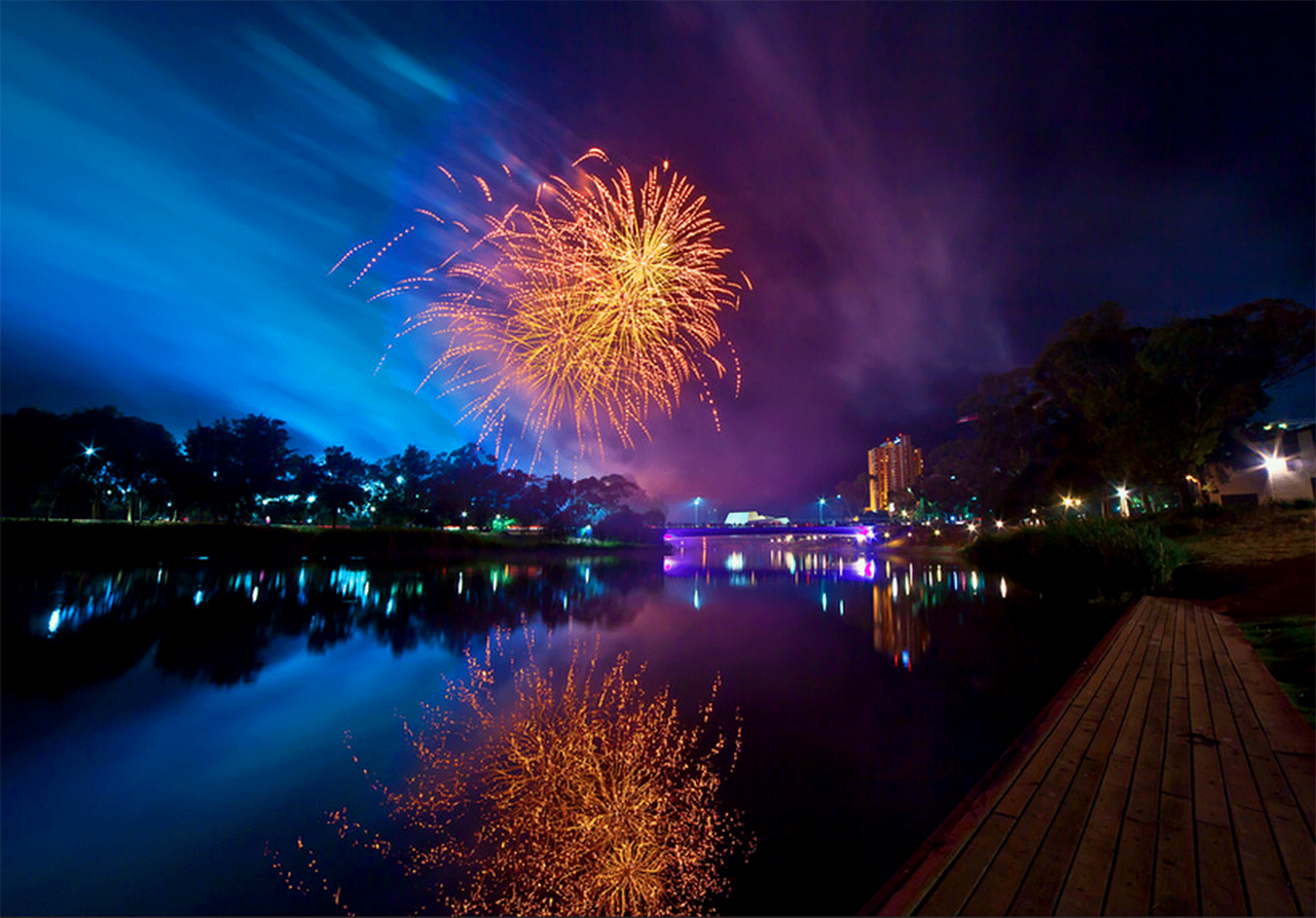 fireworks night celebration free photo