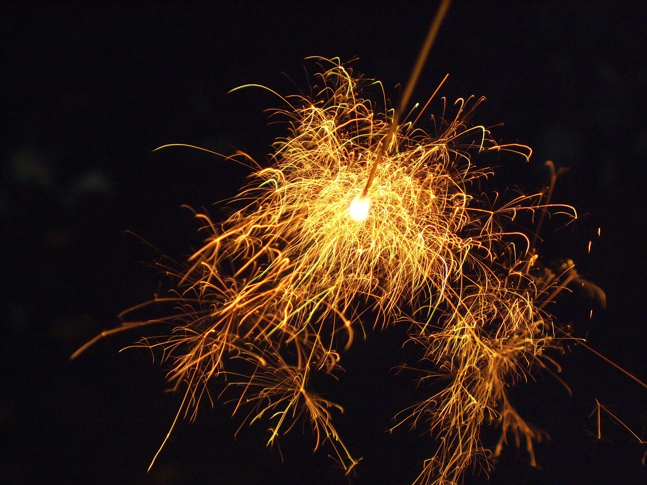 fireworks sparkler summer free photo