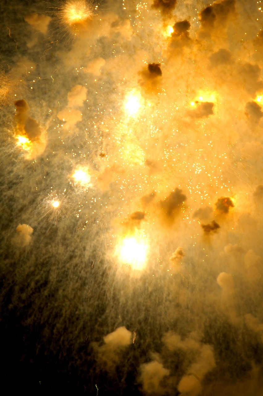 fireworks explosion rupture free photo