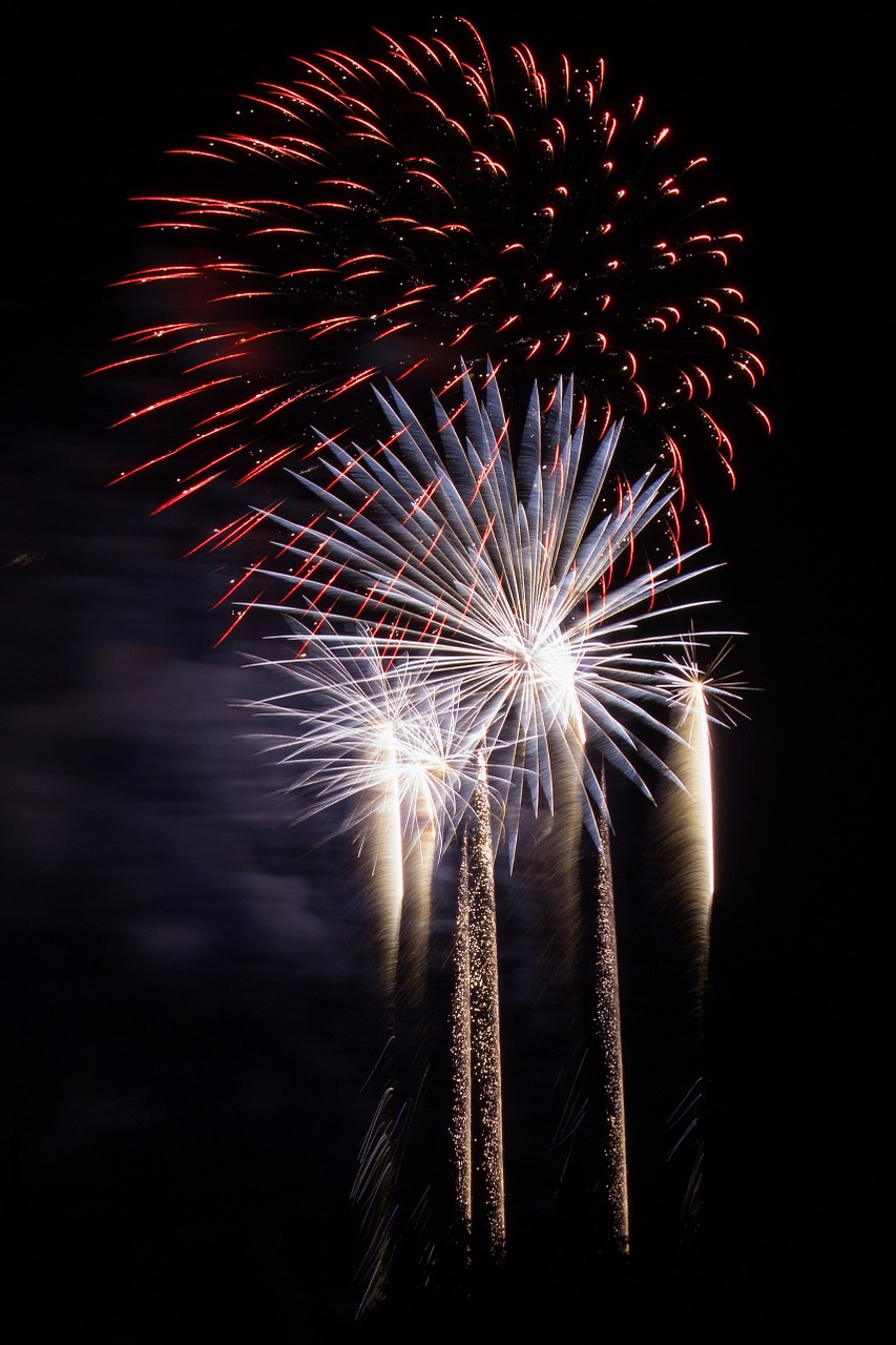 fireworks sky new year's eve free photo