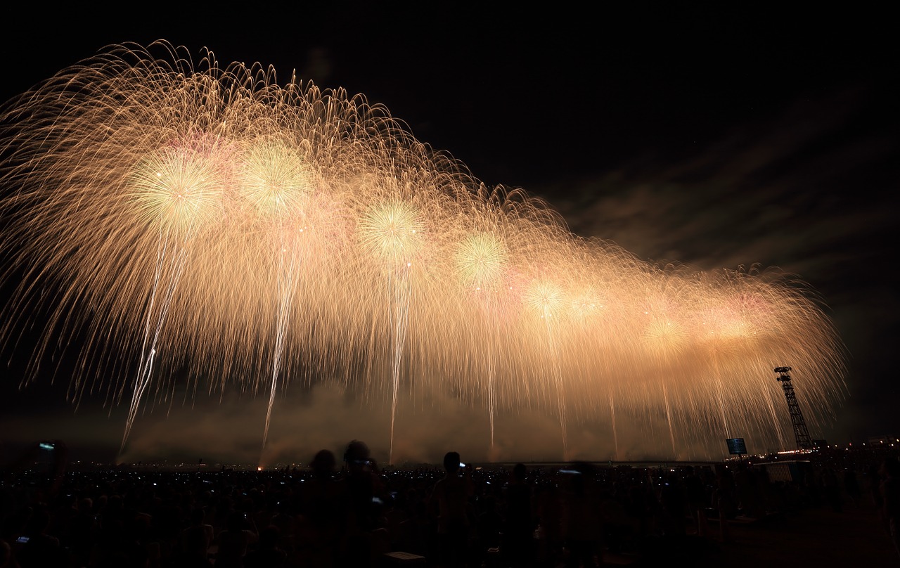 fireworks pyrotechnics celebration free photo
