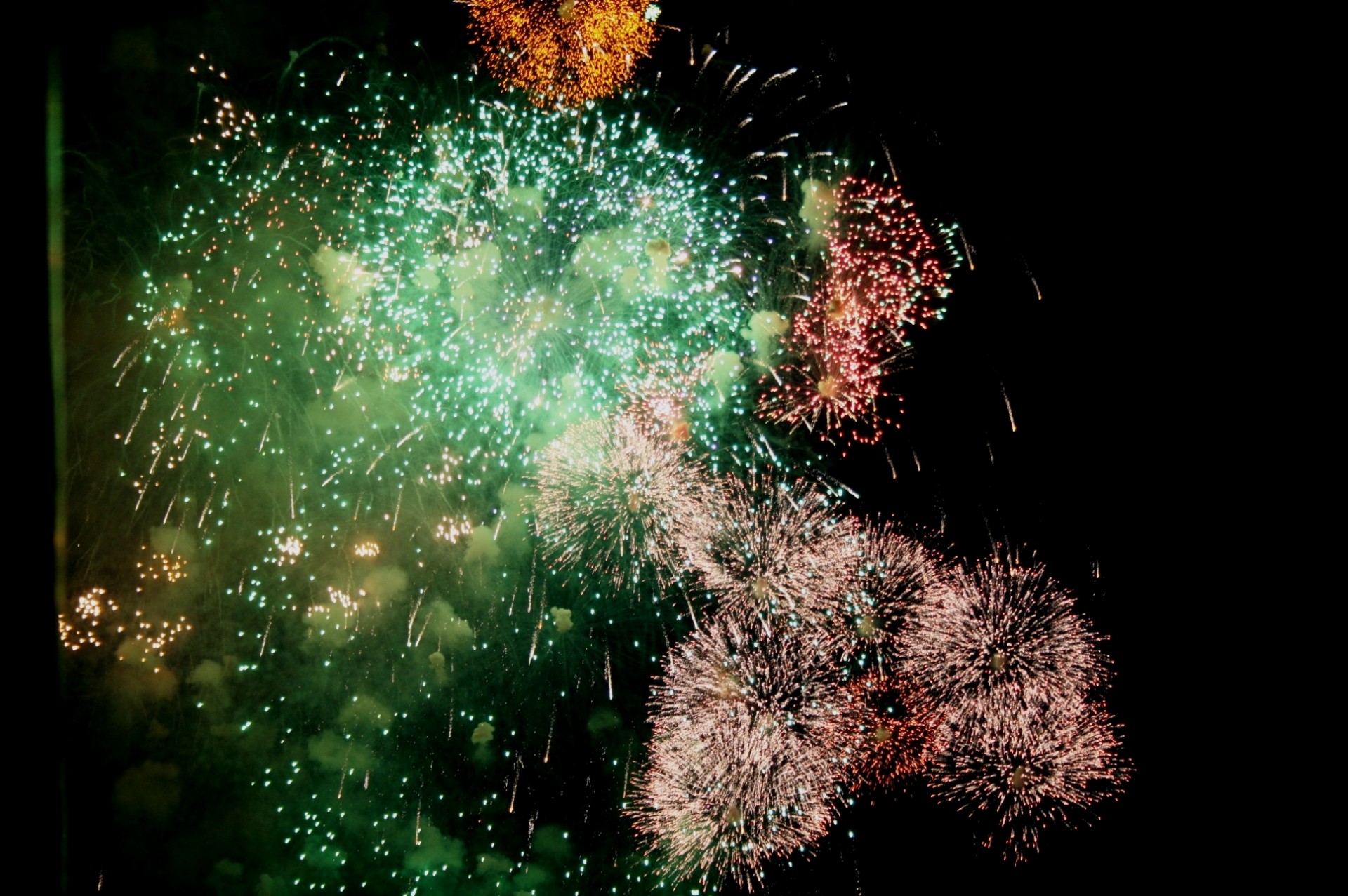 fireworks burst light free photo