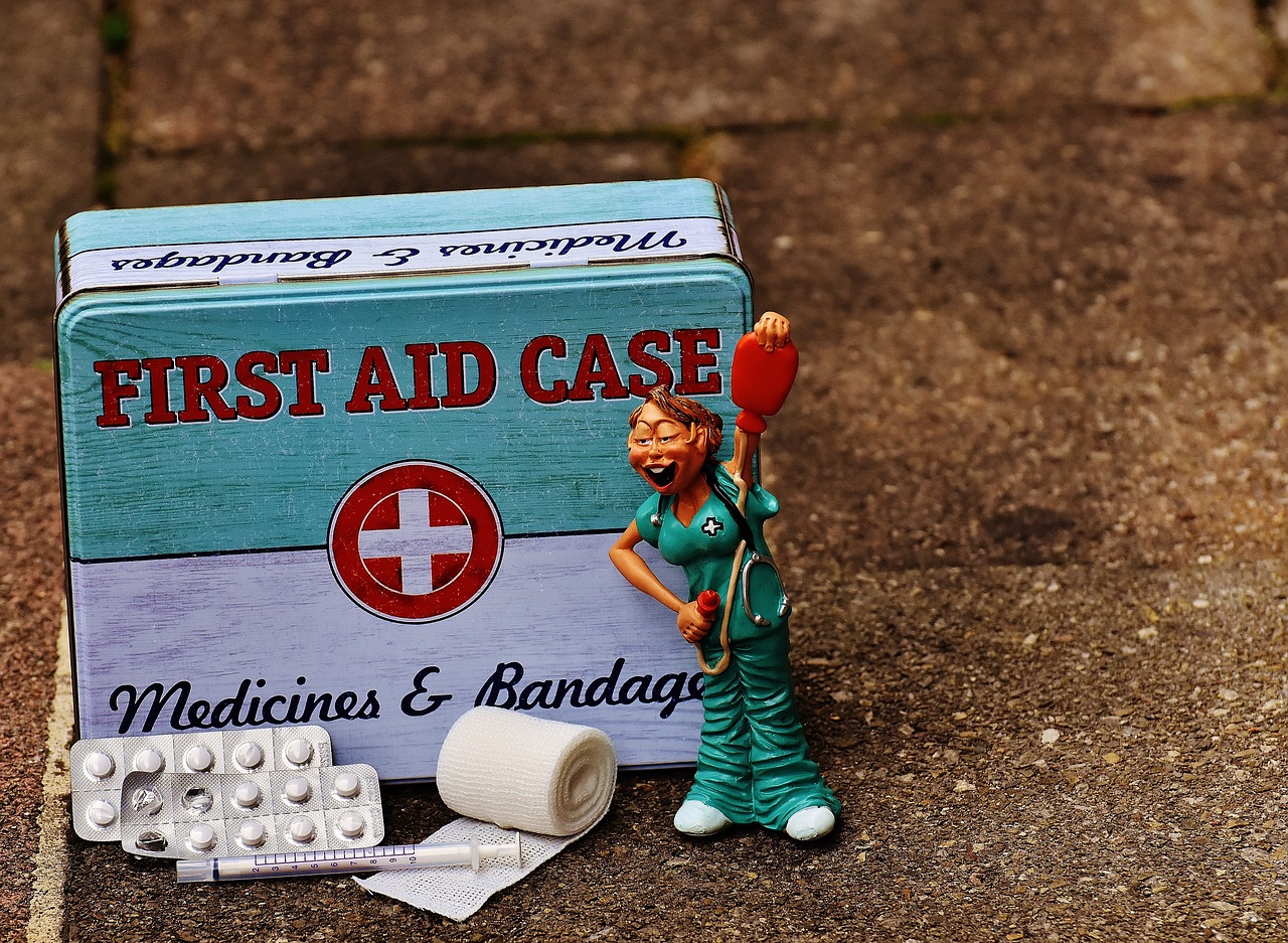 first aid nurse funny free photo