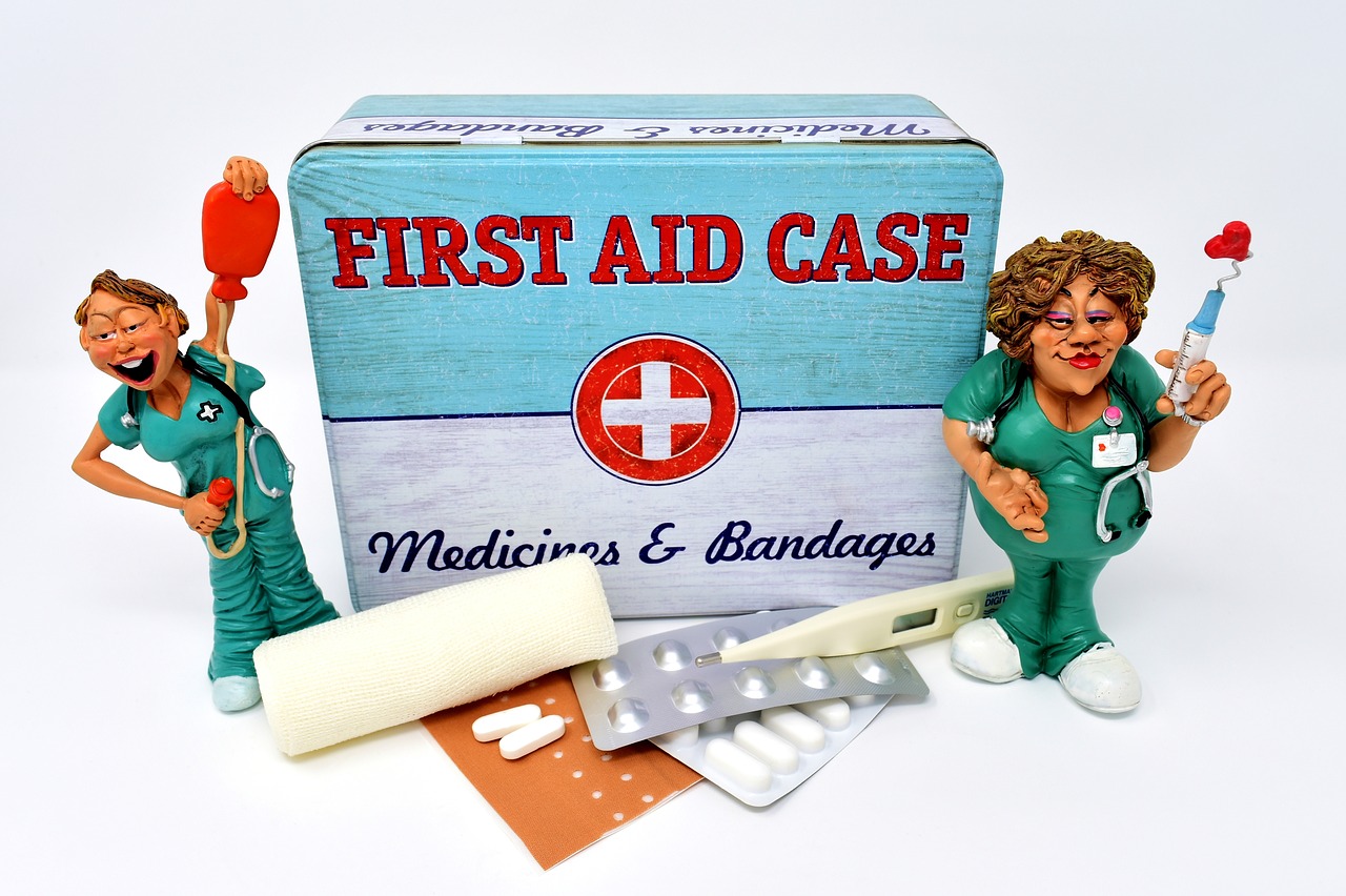 first aid supply nurse free photo
