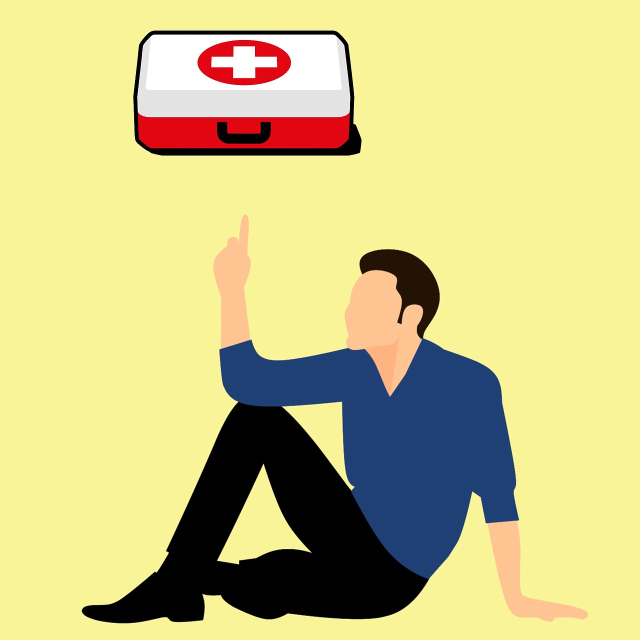 first aid kit with first aid training cpr free photo