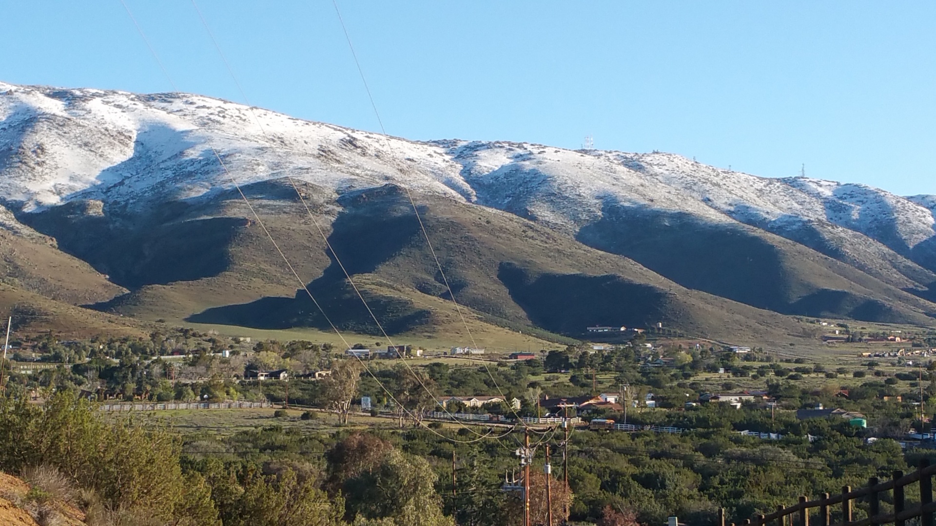 snow hills landscape free photo