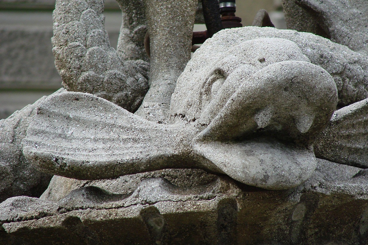 fish sculpture sandstone free photo