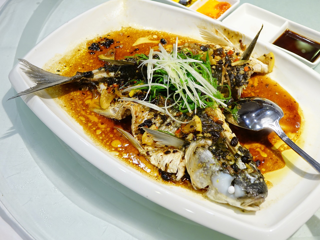 fish steamed seafood free photo