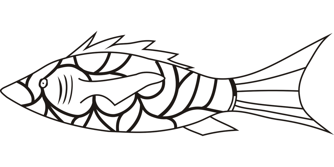 fish symbol vector free photo