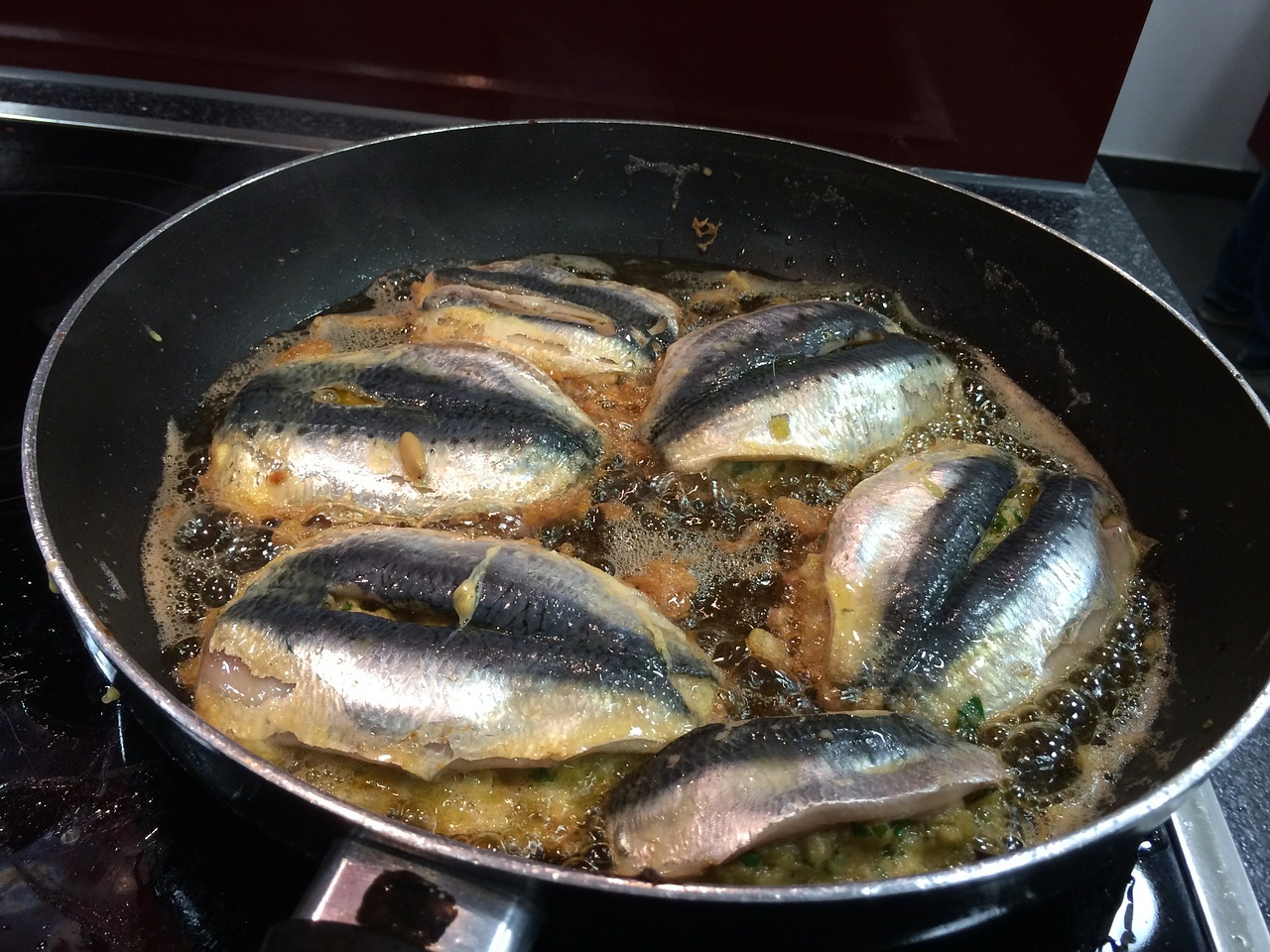 fish pan fry free photo