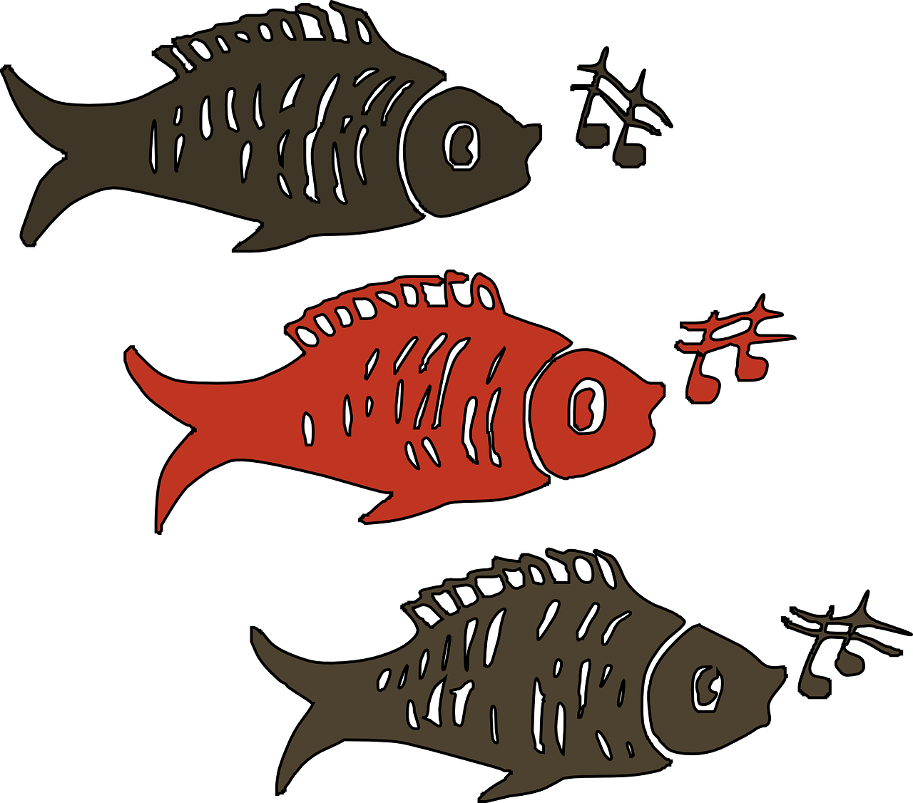 fish singing music free photo