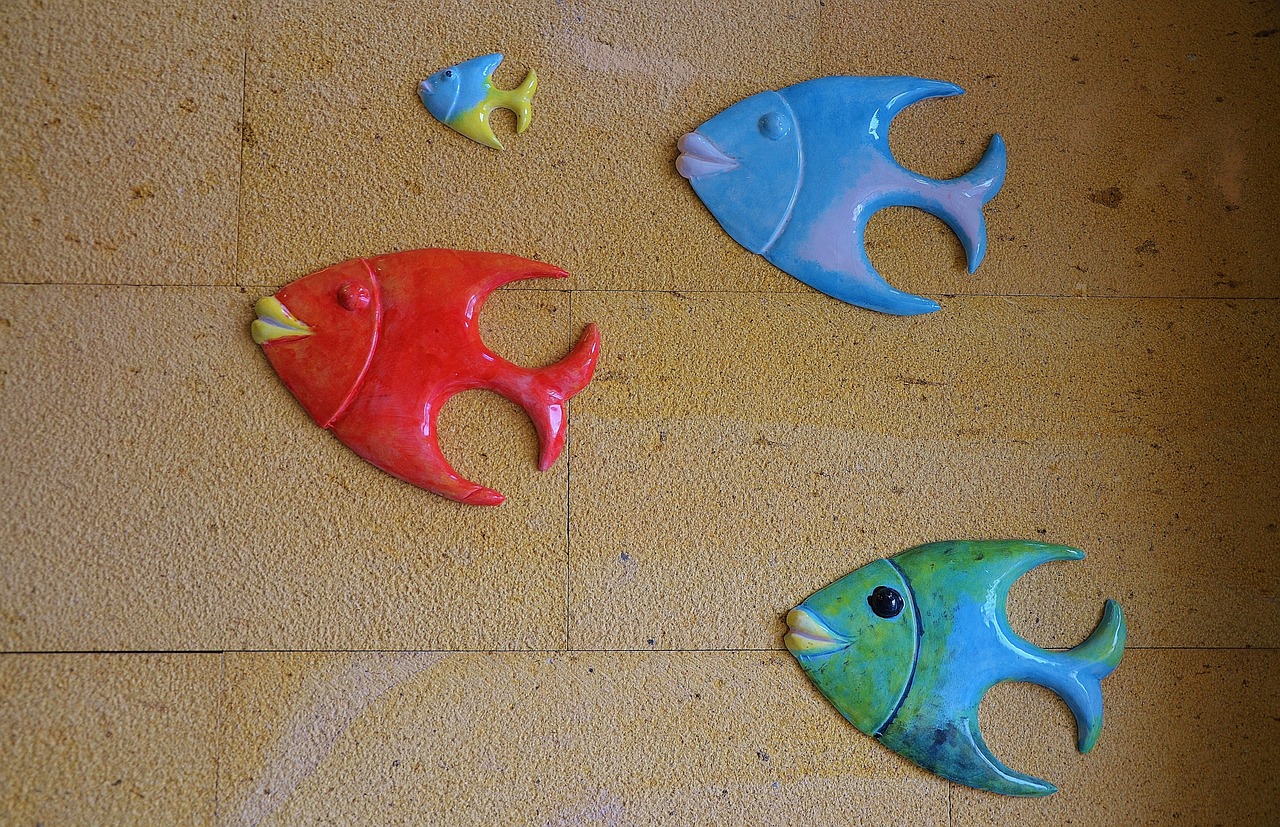 fish decoration design free photo