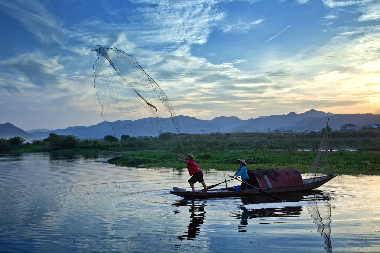 fish fishermen ship free photo