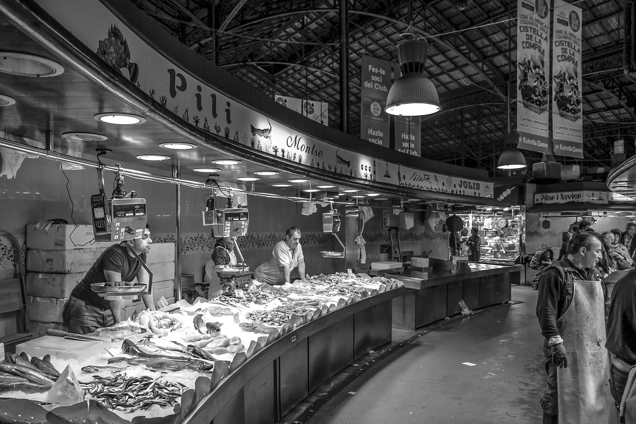 fish market seafood fish free photo