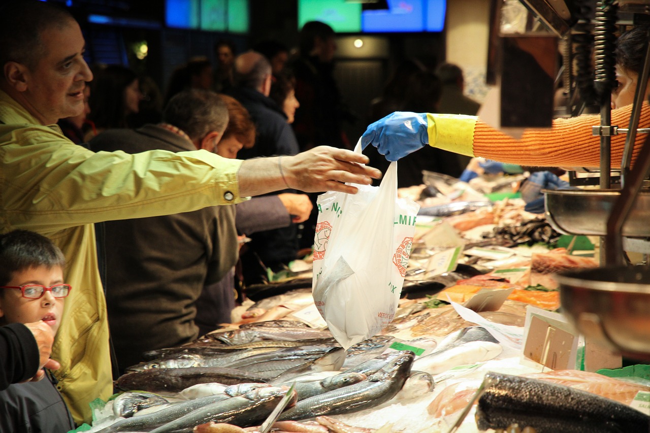 fish market buy seafood free photo
