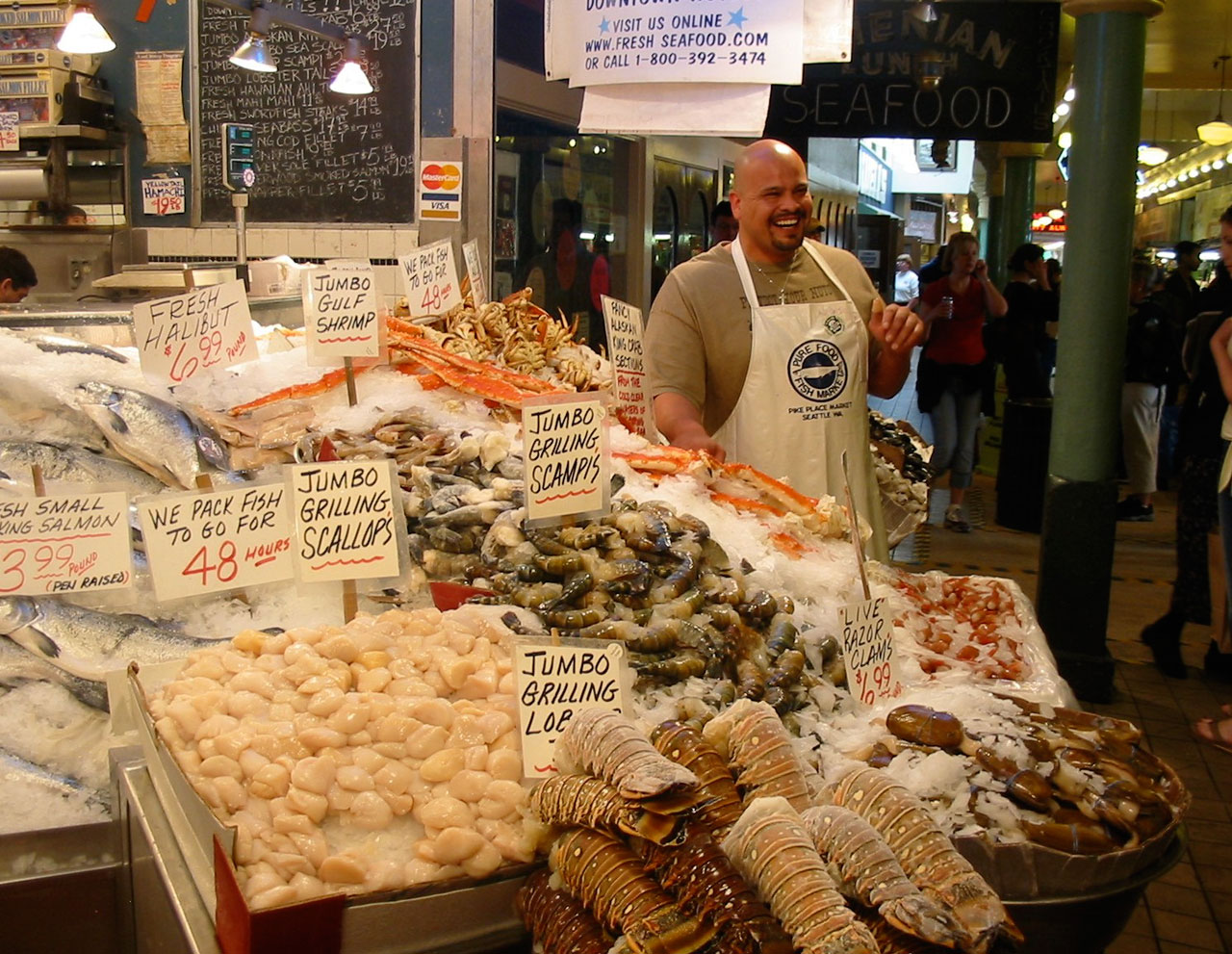 fish market fresh free photo