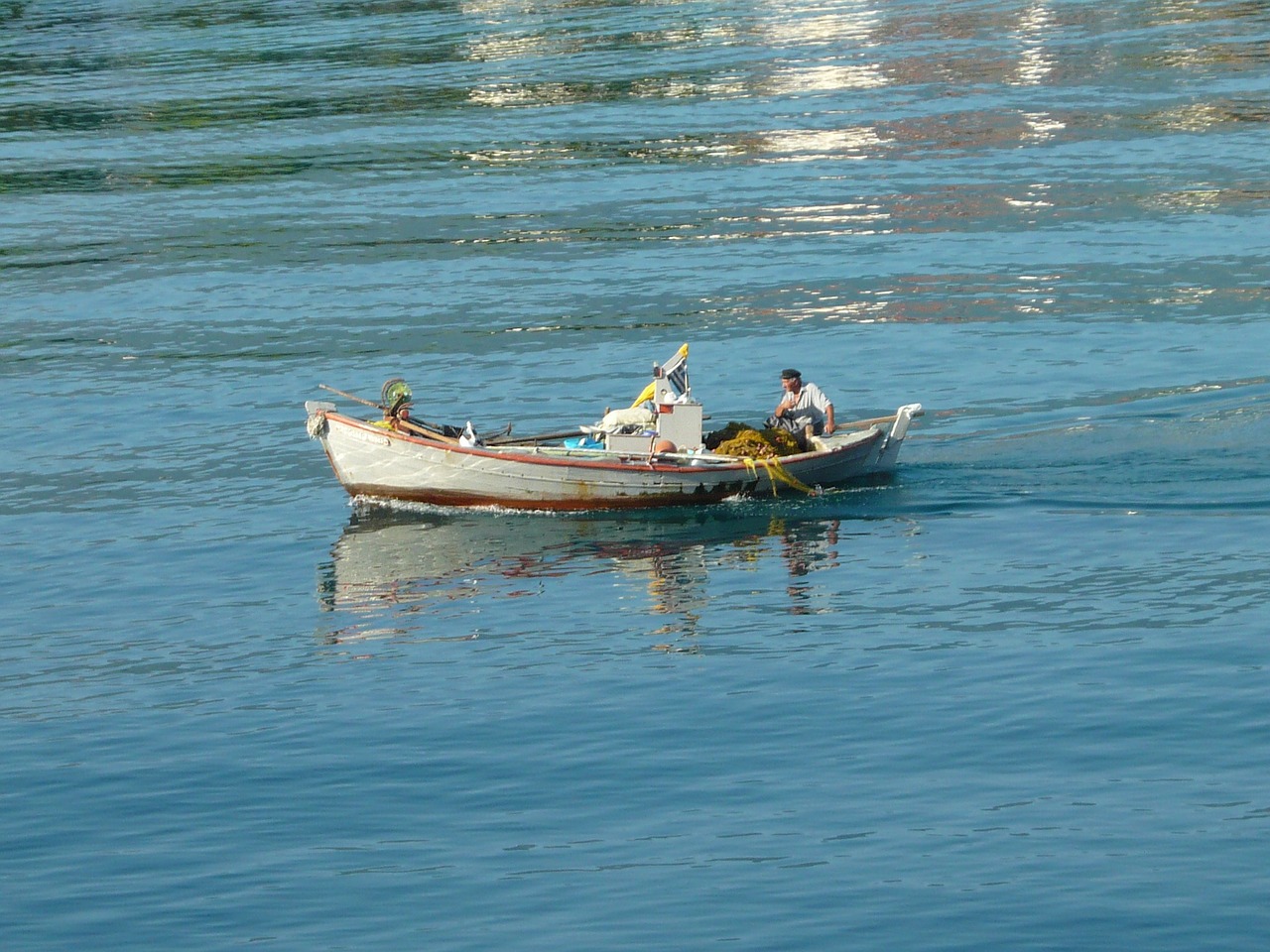 fisher greek sea free photo