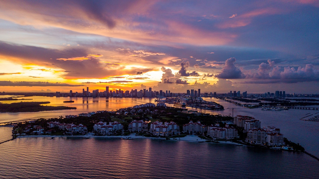 fisher island  florida  miami free photo