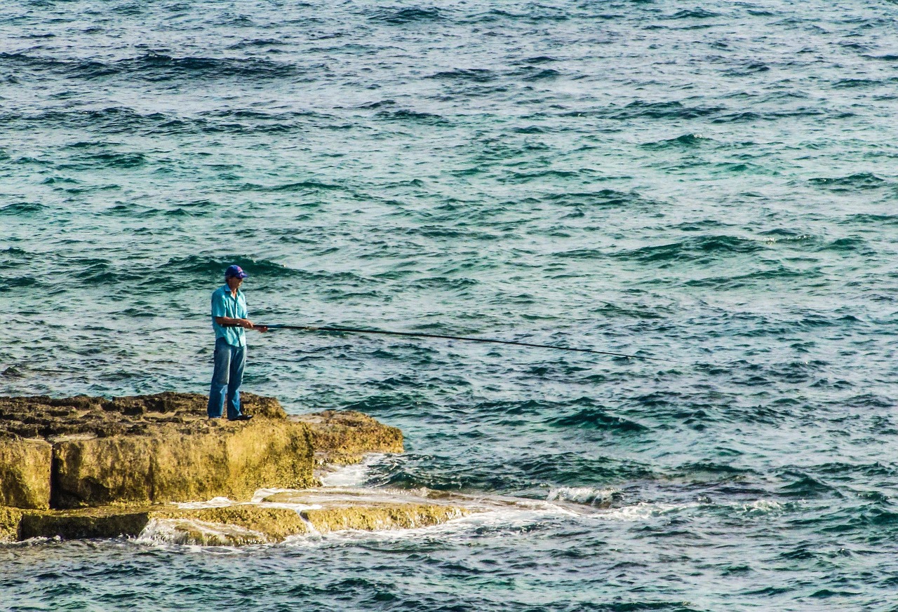 fisherman fishing hobby free photo