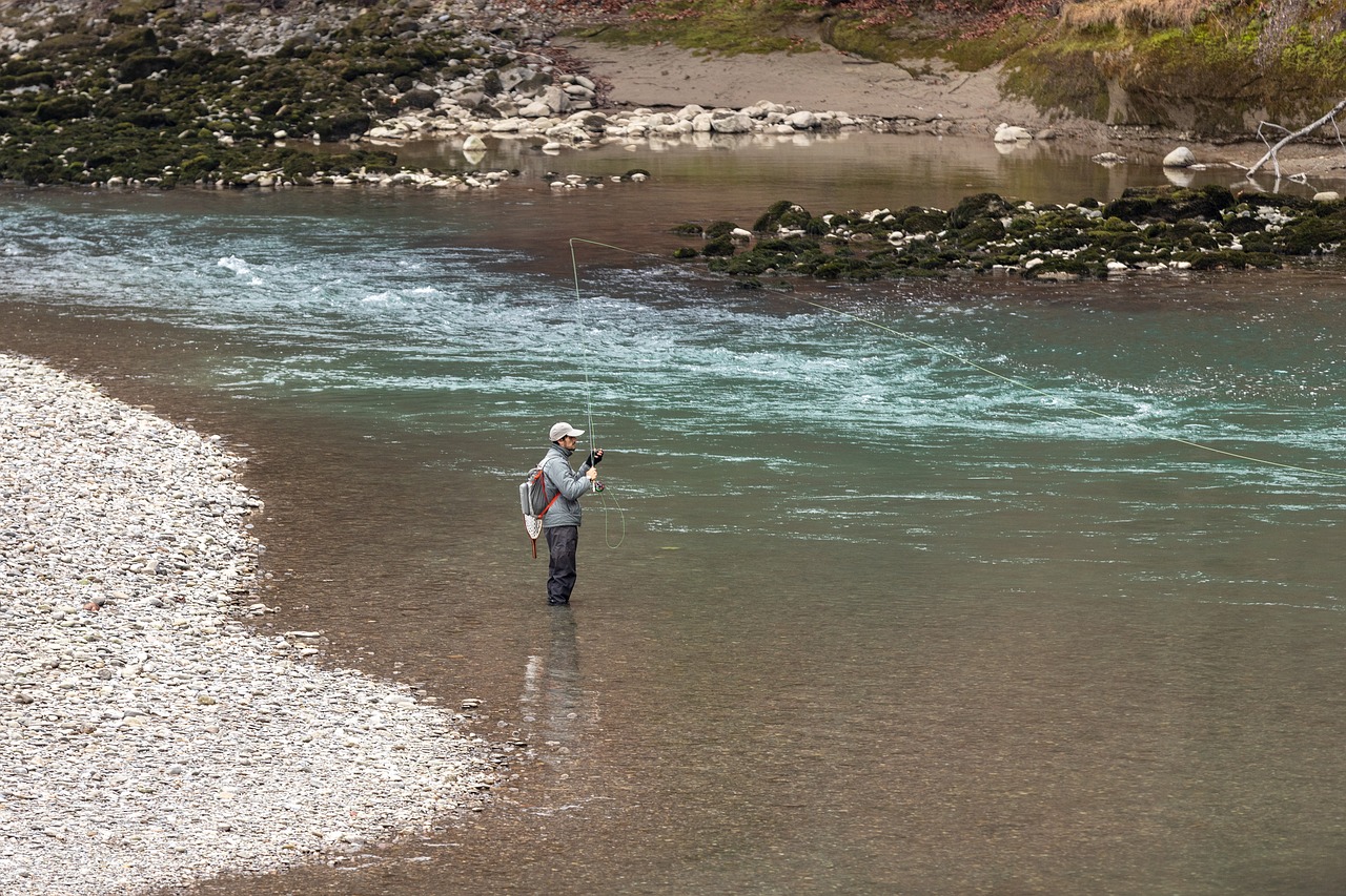 fisherman  alone  rest free photo