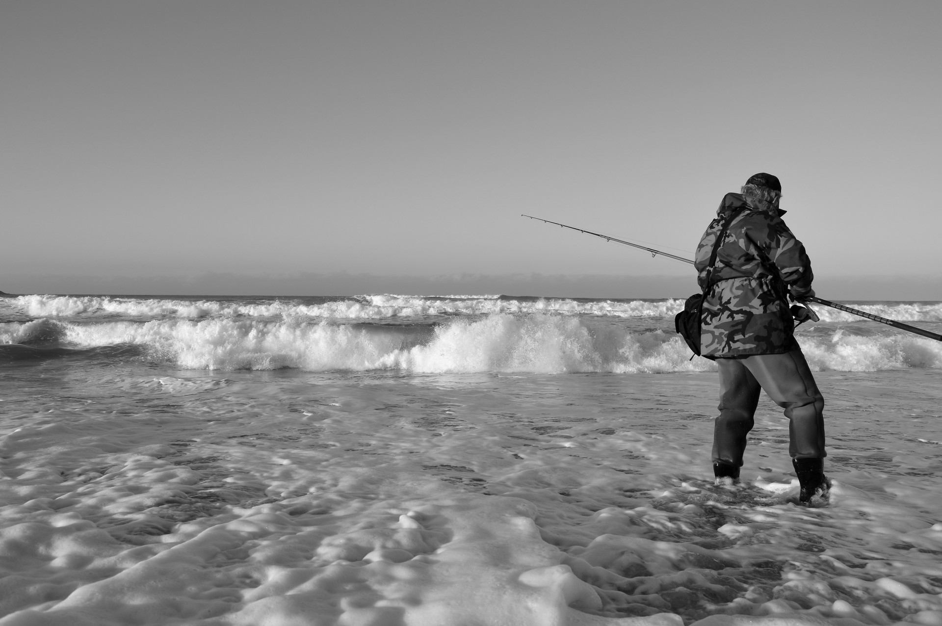 fisherman beach coast free photo