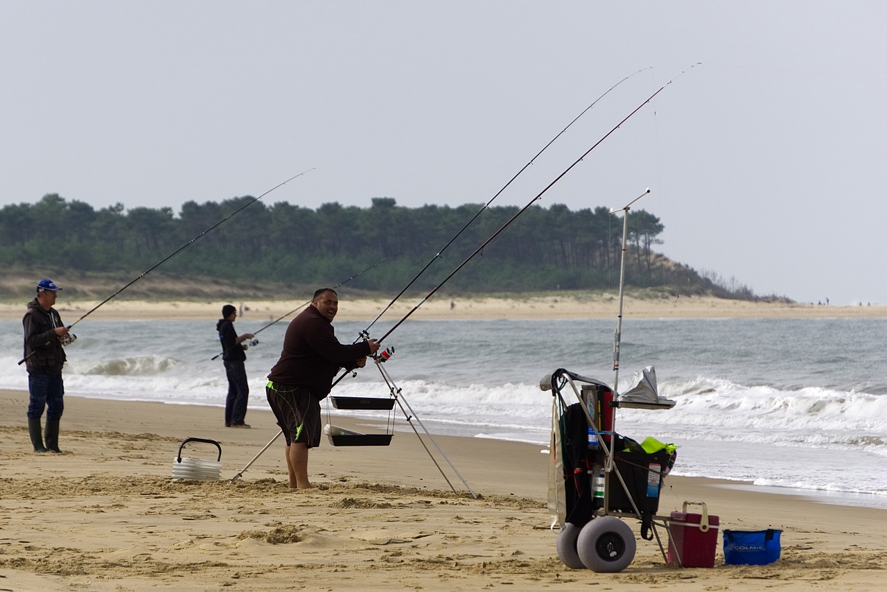 fishermen fishing ocean free photo