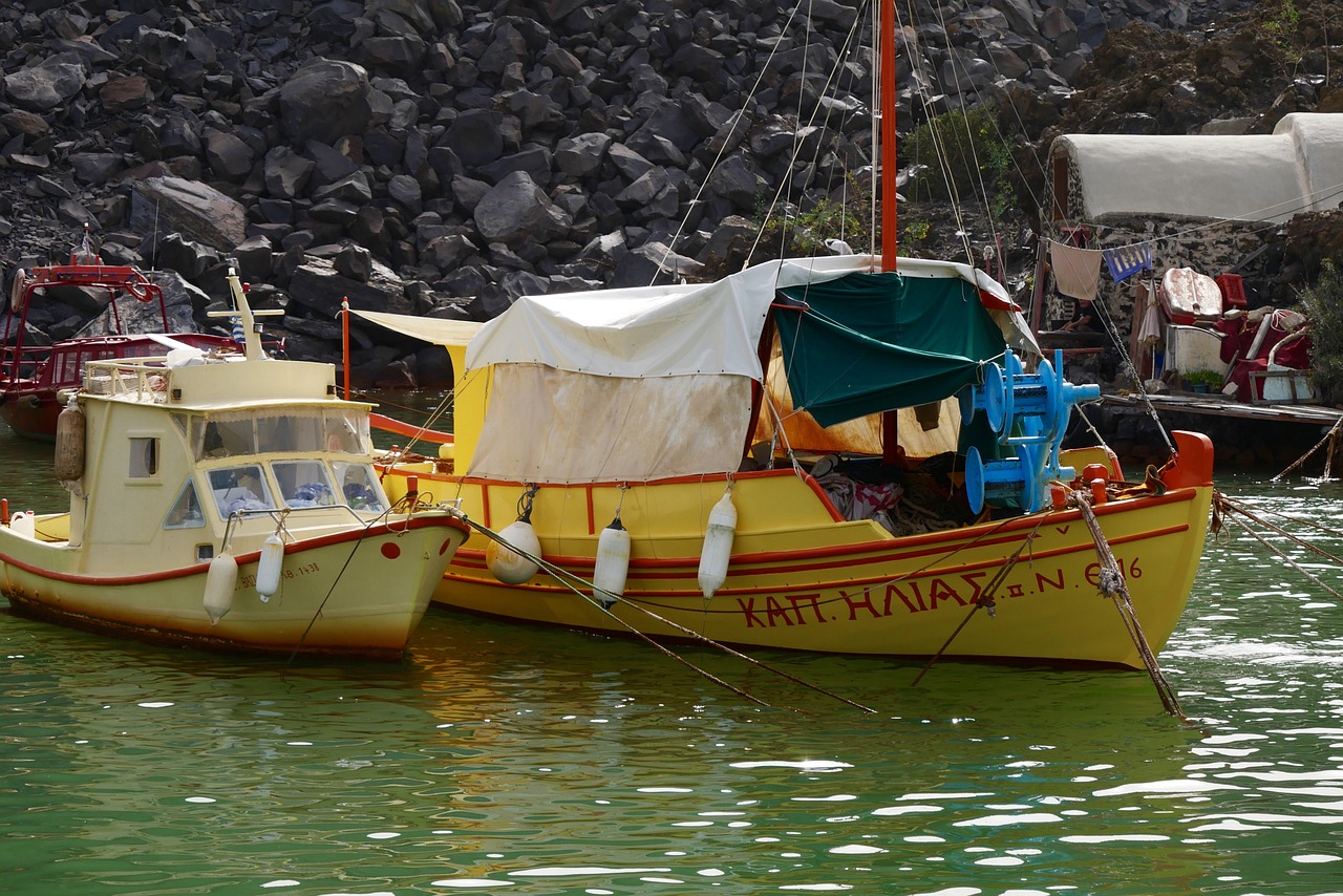 fishing fishing boat greece free photo