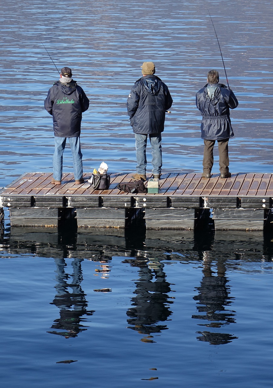 fishing fishermen water free photo