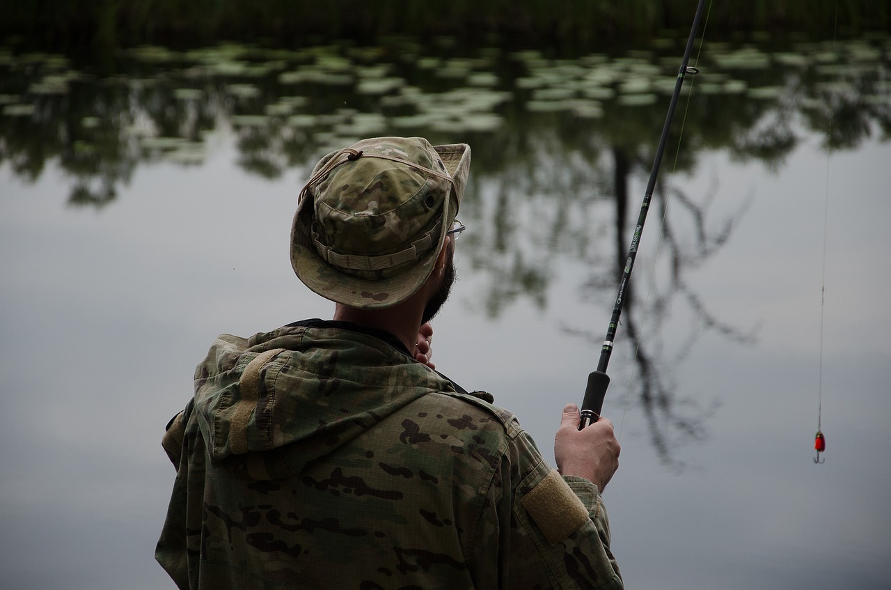 fishing river tourism free photo