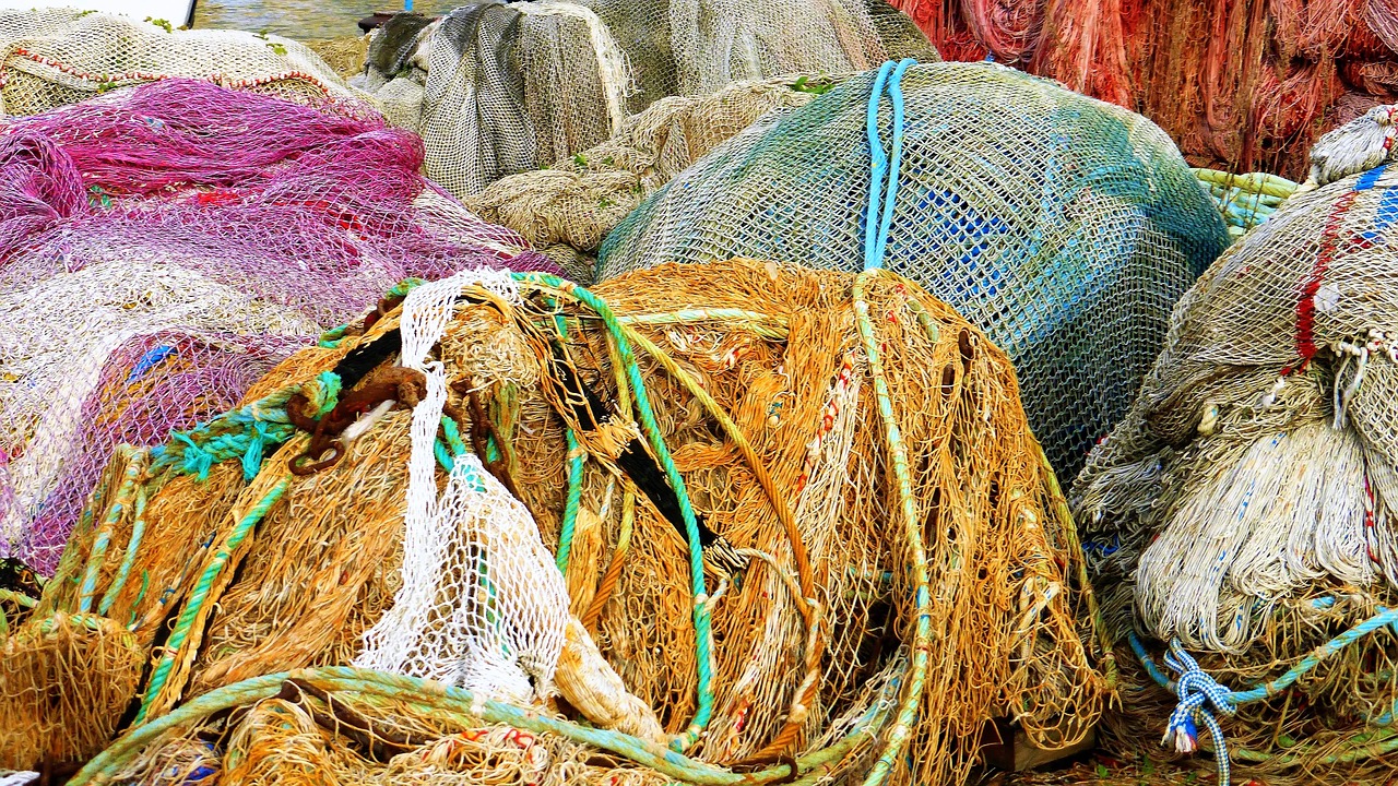 fishing net color free photo