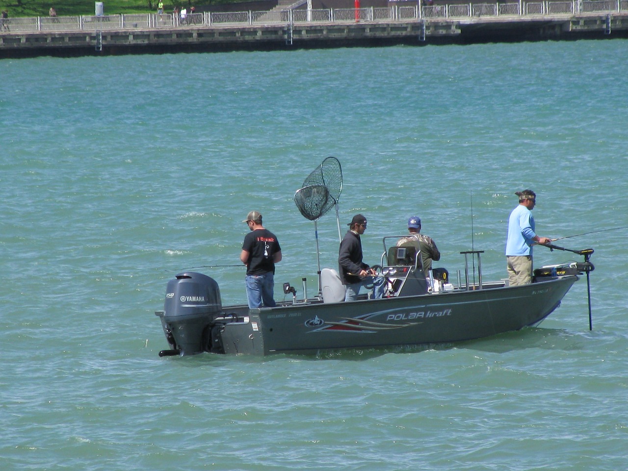 fishing river boat free photo