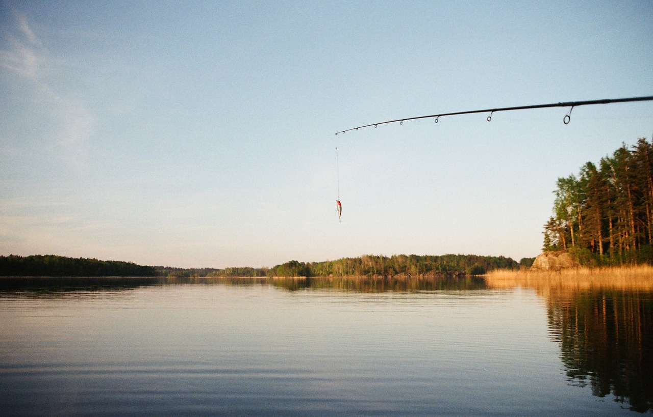 fishing rod leisure free photo