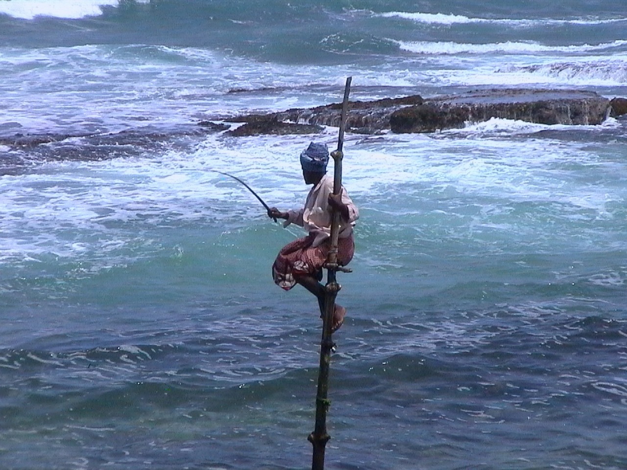 fishing fisherman sri lanka free photo