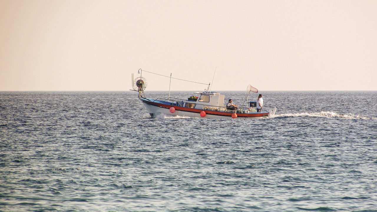 fishing boat fishing sea free photo