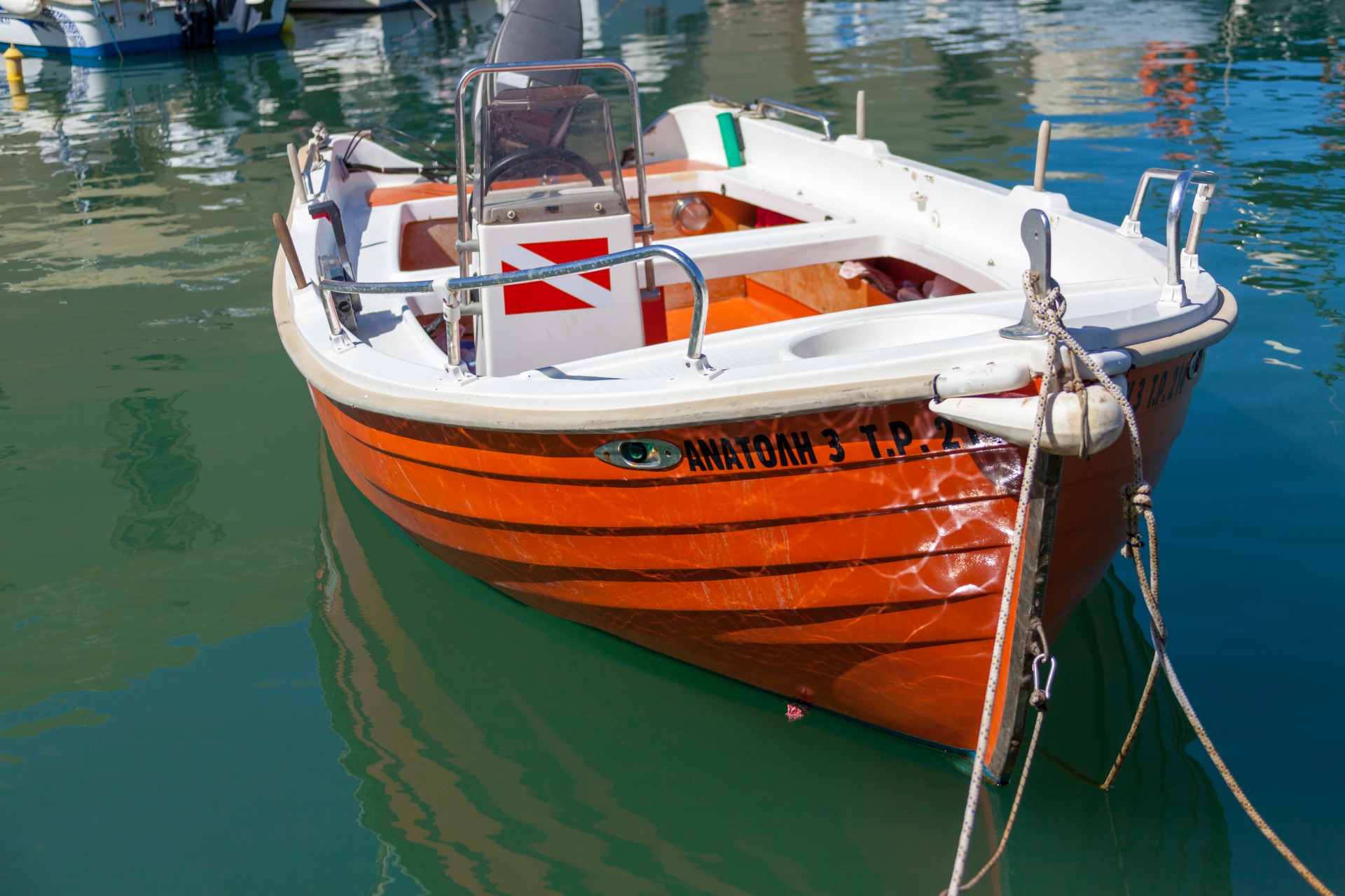 blue boat europe free photo